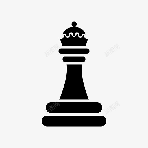国际象棋棋局图标svg_新图网 https://ixintu.com 国际象棋棋局