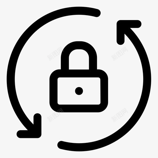 密码恢复恢复密码图标svg_新图网 https://ixintu.com 密码恢复 恢复密码