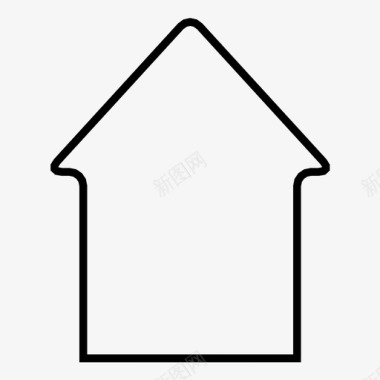 房子建筑家居生活图标图标
