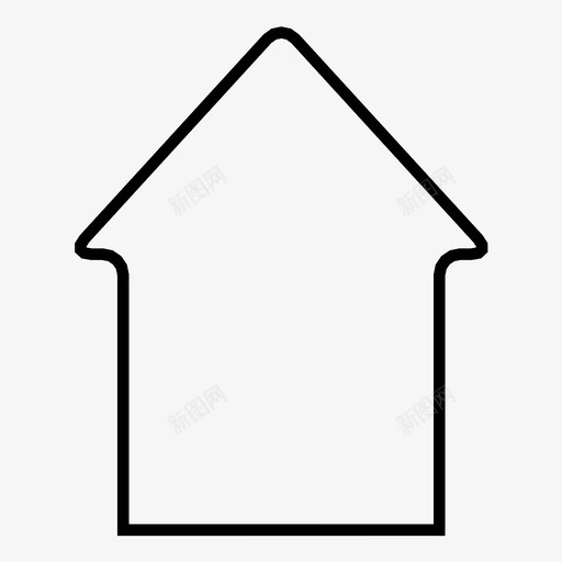 房子建筑家居生活图标svg_新图网 https://ixintu.com 家居生活 建筑 房子 生活