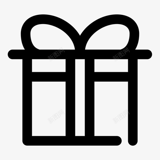 礼品庆祝礼品盒图标svg_新图网 https://ixintu.com 包装礼品 庆祝 礼品 礼品盒 礼物 银行