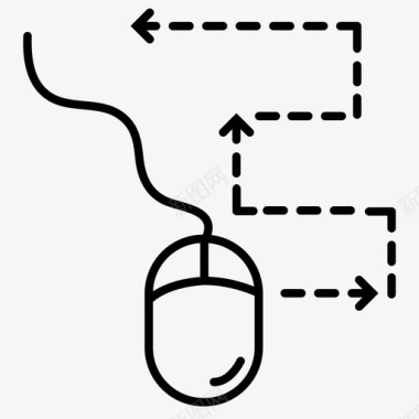 用户体验鼠标导航图标图标