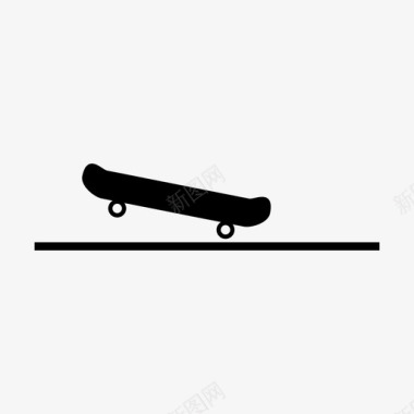 滑板游戏爱好图标图标