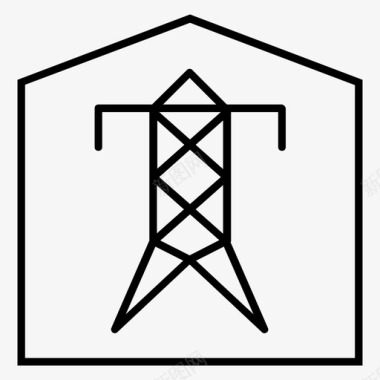 模块解决方案电气设备图标图标