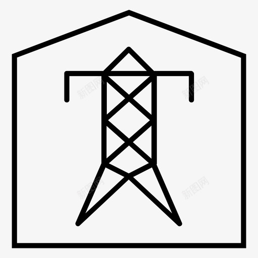 模块解决方案电气设备图标svg_新图网 https://ixintu.com 工业 模块解决方案 电气 电气设备 设备 高压