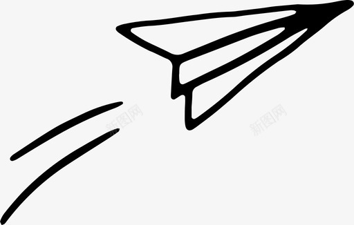 纸飞机苍蝇留言图标图标
