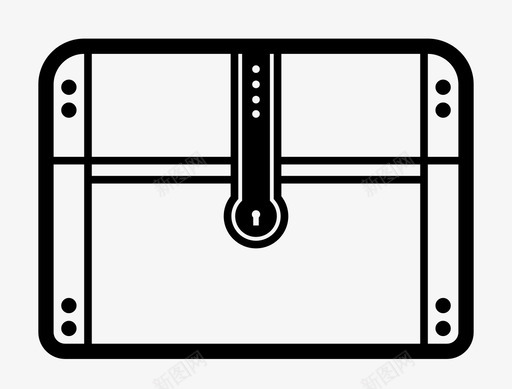 金库没药关闭基督教图标容器svg_新图网 https://ixintu.com 基督教图标 宝藏 容器 海盗 耶稣降生 金库没药关闭