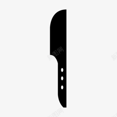 刀晚餐设备图标图标