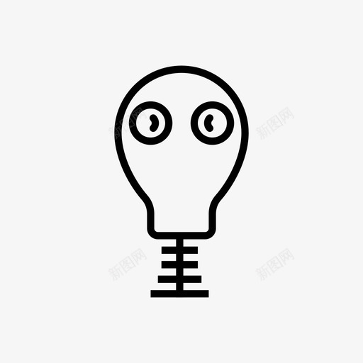 万圣节鬼魂骷髅图标svg_新图网 https://ixintu.com 万圣节 万圣节线图标 幽灵 骷髅 鬼魂