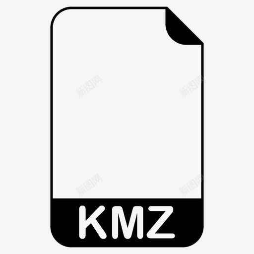 kmz文件文件扩展名文件格式图标svg_新图网 https://ixintu.com googleearthplacemark文件 kmz文件 文件扩展名 文件格式 文件类型