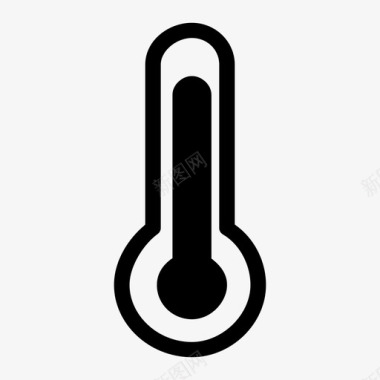 温度计材料物体图标图标