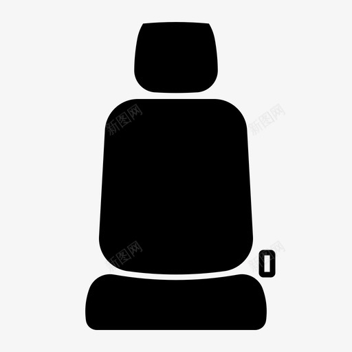 汽车座椅汽车椅子图标svg_新图网 https://ixintu.com 椅子 汽车 汽车座椅 汽车零件 零件