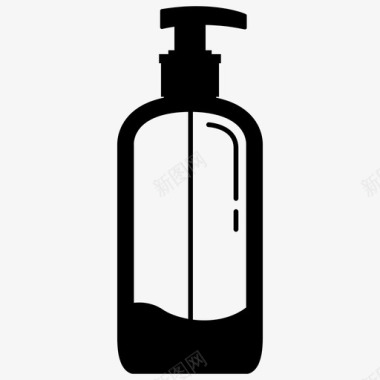 肥皂奶瓶洗发水图标图标