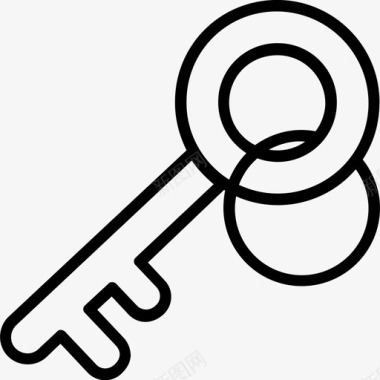 钥匙门钥匙房子钥匙图标图标