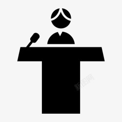 金融讲座会议金融讲座图标高清图片