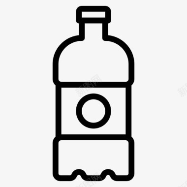 瓶子饮料苏打水图标图标