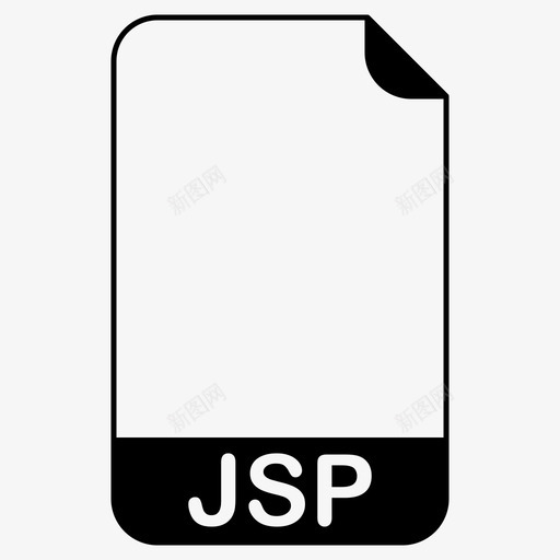 jsp文件文件扩展名文件格式图标svg_新图网 https://ixintu.com java服务器页面 jsp文件 文件扩展名 文件格式 文件类型