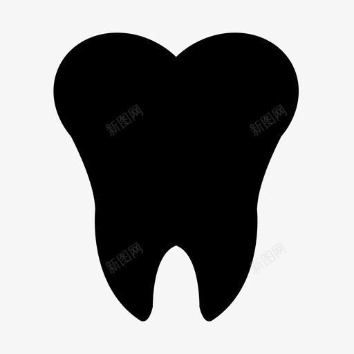 牙齿干净人图标svg_新图网 https://ixintu.com 人 医学 干净 微笑 牙齿