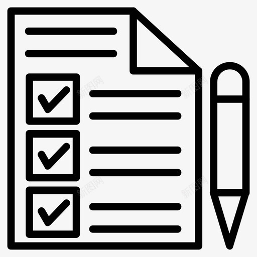 清单议程清单清单项目图标svg_新图网 https://ixintu.com 任务清单 工业和建筑线图标设置 工作管理 清单 清单项目 议程清单