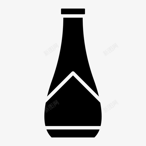 瓶子饮料水图标svg_新图网 https://ixintu.com 威士忌 水 瓶子 饮料