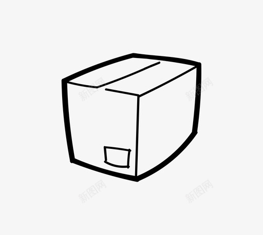 包装箱货图标svg_新图网 https://ixintu.com 包 包装 箱 货 运