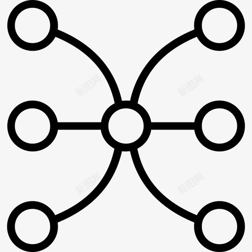组织群体等级图标svg_新图网 https://ixintu.com 分子 等级 组织 结构 群体 轨迹