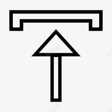 上传增长通知图标图标
