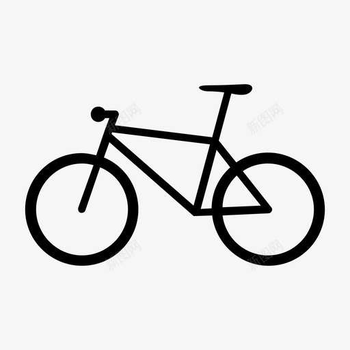城市自行车自行车骑行图标svg_新图网 https://ixintu.com 城市自行车 自行车 车轮 骑行