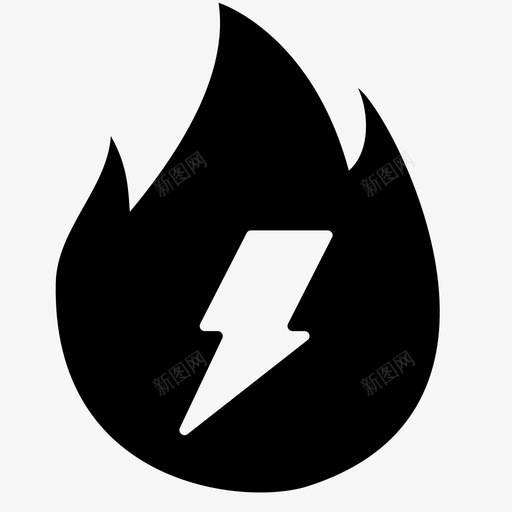 electrical firesvg_新图网 https://ixintu.com electrical fire