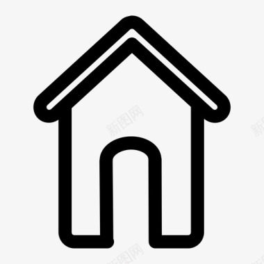 家庭住宅住宅住宅基地图标图标