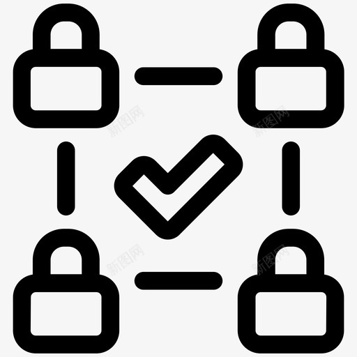 安全系统网络安全安全线第二卷图标svg_新图网 https://ixintu.com 安全系统 安全线第二卷 网络安全