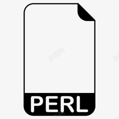 perl文件文件扩展名文件格式图标图标