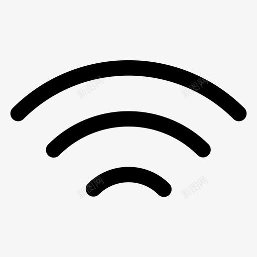 互联网网络wifi图标svg_新图网 https://ixintu.com wifi 互联网 网络