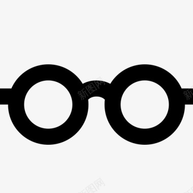 眼镜智力的阅读的图标图标