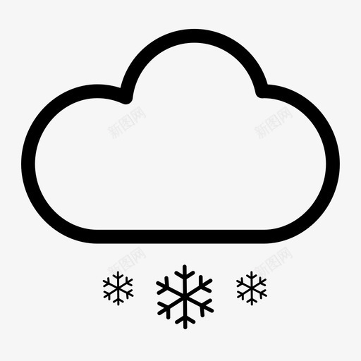 icon_中雪svg_新图网 https://ixintu.com icon_中雪