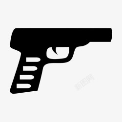 近距离射击声枪枪声射击图标高清图片