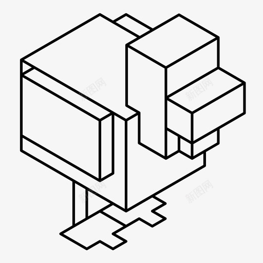 鸭子游戏地雷图标svg_新图网 https://ixintu.com 地雷 地雷怪 怪物 游戏 电子游戏 鸭子