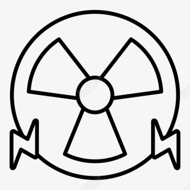 核电能源绿色技术图标图标