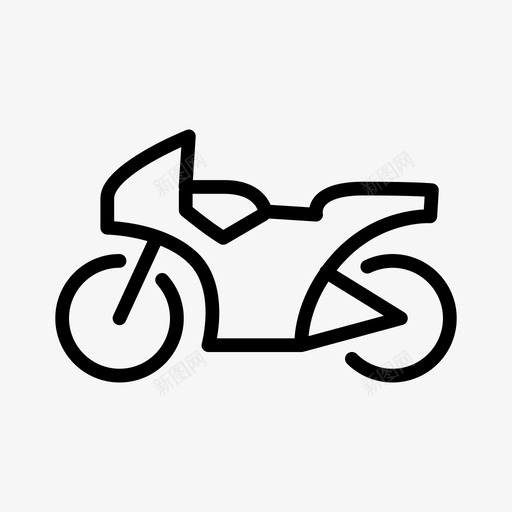 自行车摩托车滑板车图标svg_新图网 https://ixintu.com 摩托车 滑板车 自行车 车辆 速度自行车