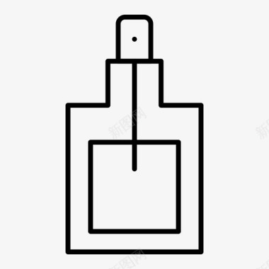 香水商务喷雾图标图标