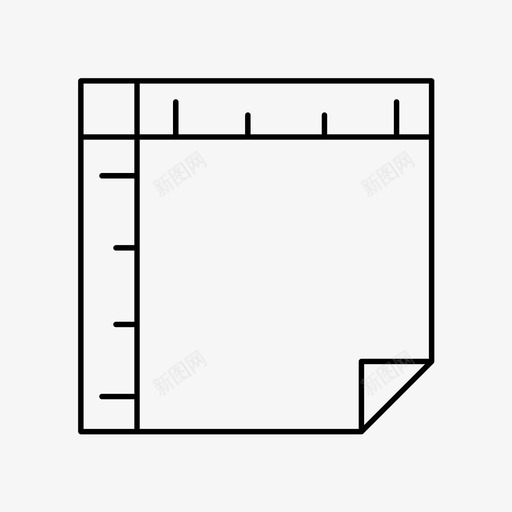 角度正方形图标svg_新图网 https://ixintu.com 刀具 度 正方形 角