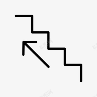 楼梯上楼楼上图标图标