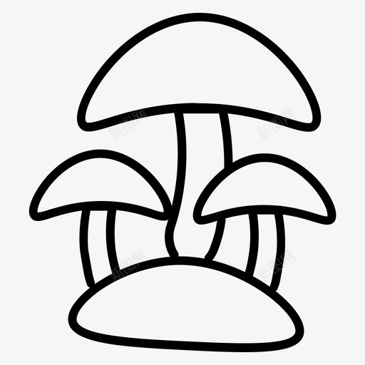 鹅膏菌森林真菌图标svg_新图网 https://ixintu.com 农场2 森林 真菌 蘑菇 鹅膏菌