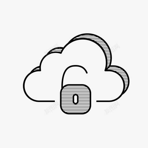 解锁访问进入图标svg_新图网 https://ixintu.com 云条纹2 打开 自由 解锁 访问 进入 钥匙