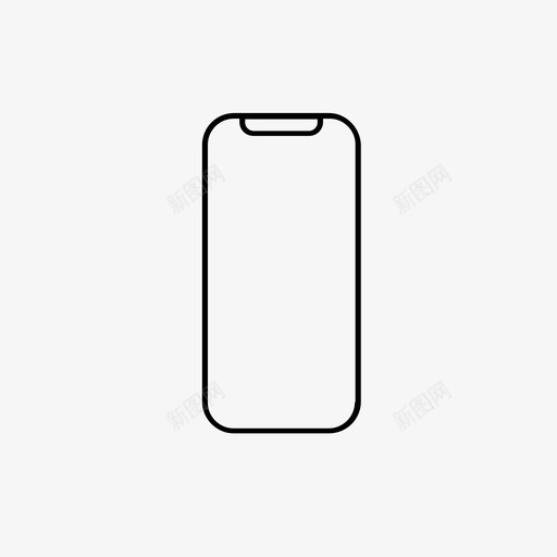 iphonexapplegeneration图标svg_新图网 https://ixintu.com apple generation iphonex mobile screen ten 终极苹果系列