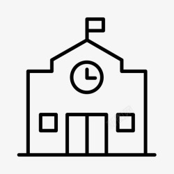 建筑大学建筑大学教育图标高清图片