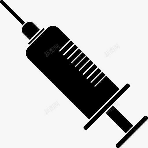 注射器注射剂医疗图标svg_新图网 https://ixintu.com 医疗 注射剂 注射器 疫苗 药品