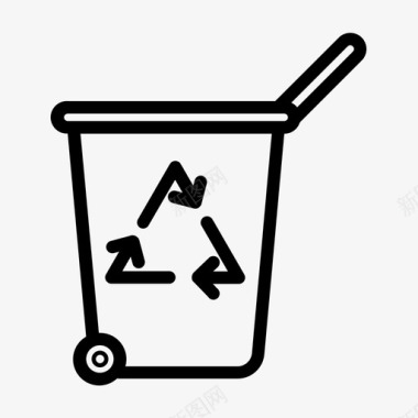 垃圾垃圾场生态图标图标
