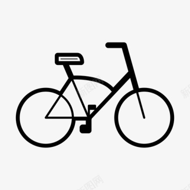 自行车学校自行车学校交通工具图标图标