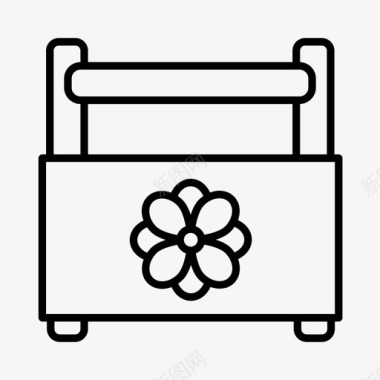 花店植物花卉图标图标